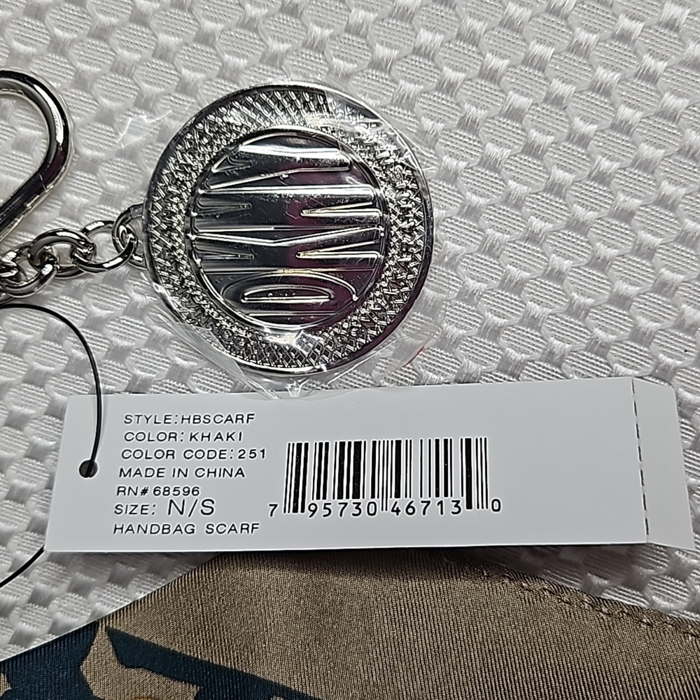 Donna Karan Handbag Scarf-khaki - Picture 4 of 7